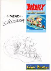 Uderzo Skizzen: "Asterix im Morgenland"