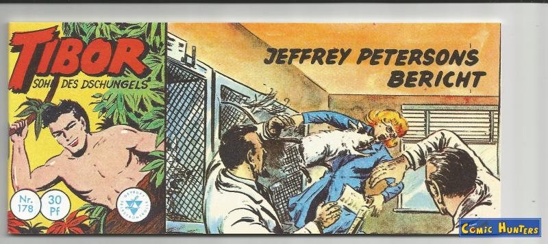comic cover Jeffreys Petersons Bericht 178