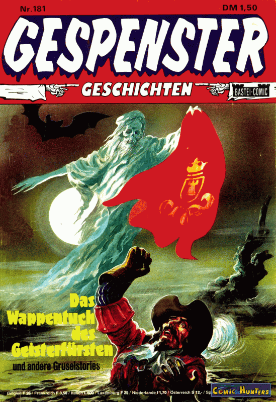 comic cover Das Wappentuch des Geisterfürsten 181