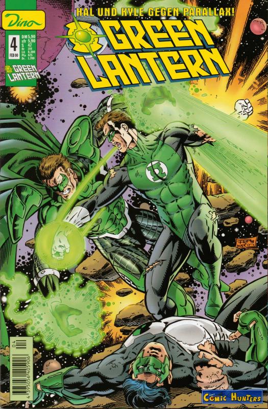 comic cover Green Lantern 4