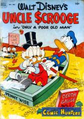 Walt Disney's Uncle Scrooge in "only a poor old man"