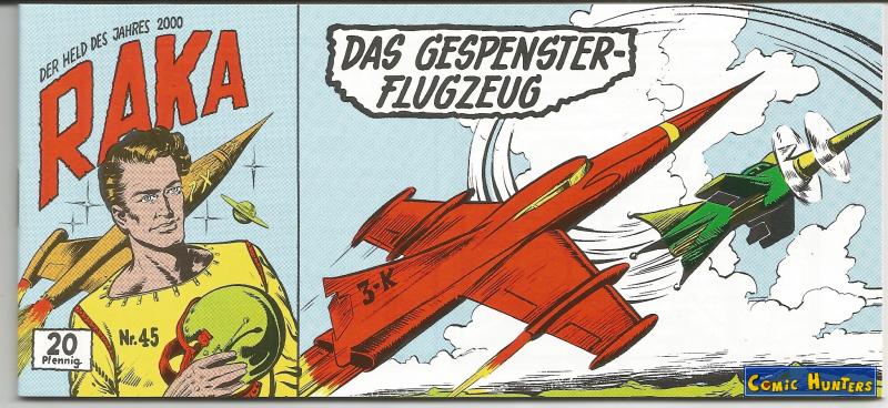 comic cover Das Gespensterflugzeug 45