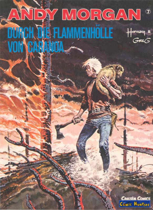 comic cover Durch die Flammenhölle von Caranoa 7