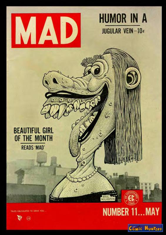 comic cover Mad 11