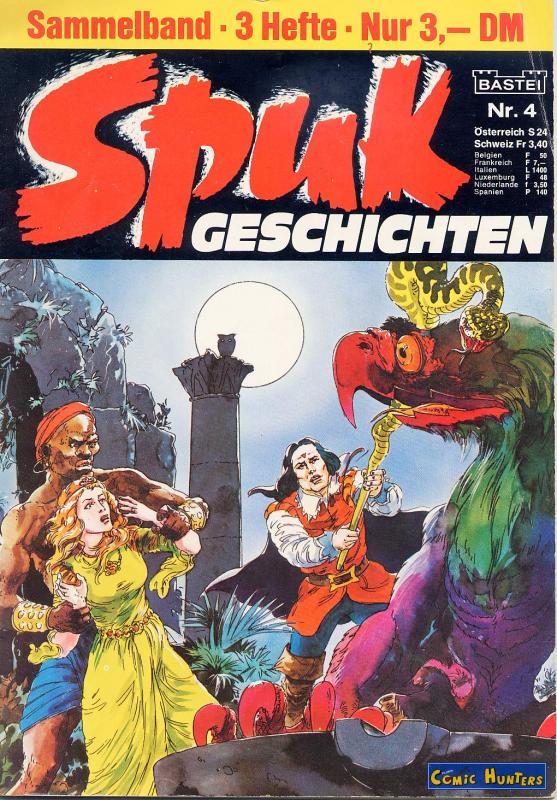 comic cover Spuk Geschichten 4