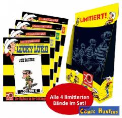 Lucky Luke - Best of Daltons 4 Bände + Schuber