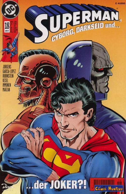 comic cover Superman 18
