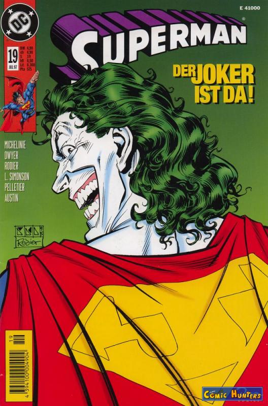 comic cover Superman 19