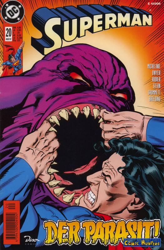 comic cover Superman 20