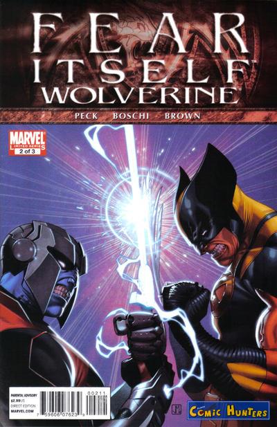 comic cover Fear Itself: Wolverine 2