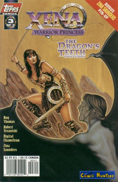 comic cover Xena - Warrior Princess: The Dragon's Teeth 3