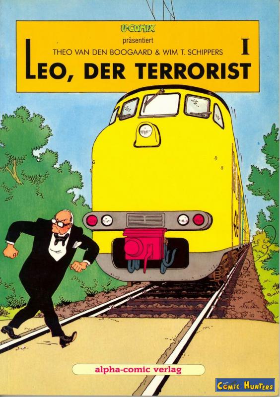 comic cover Leo, der Terrorist 11