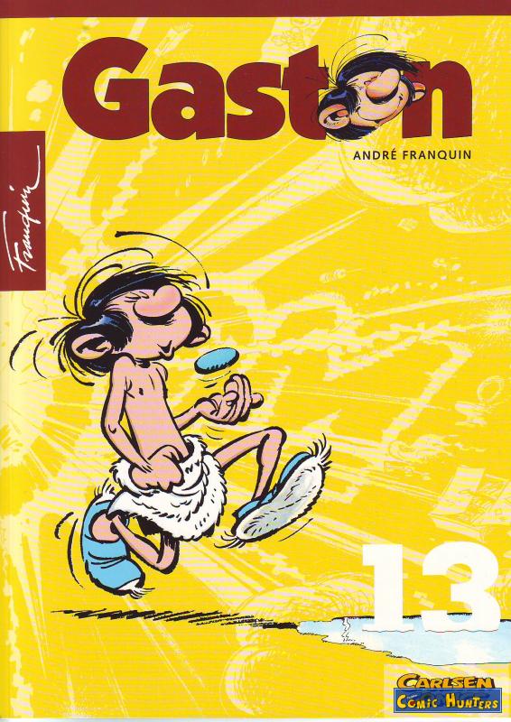 comic cover Gaston 13