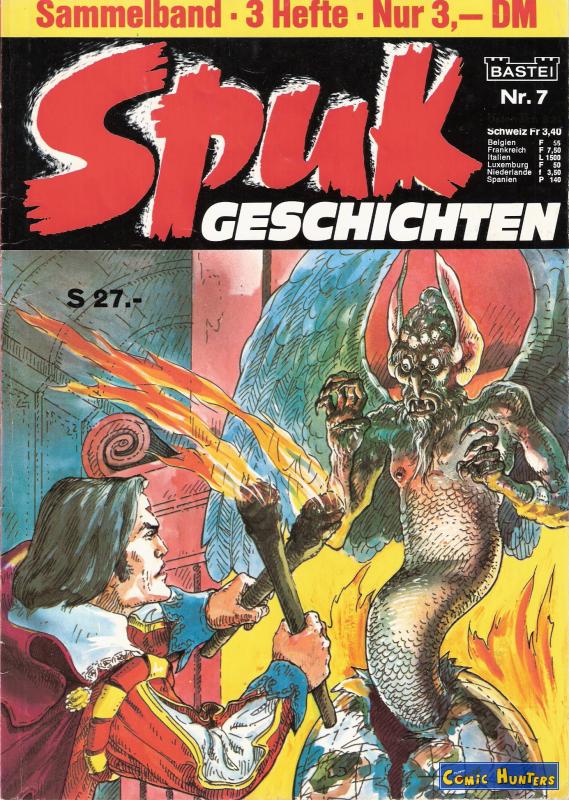 comic cover Spuk Geschichten 7