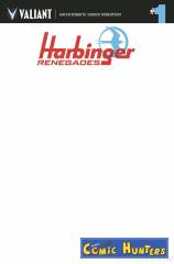 Harbinger Renegade (Blank Variant Cover-Edition)