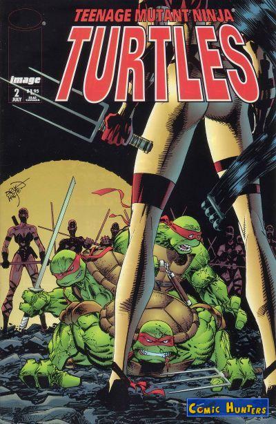 comic cover Teenage Mutant Ninja Turtles 2