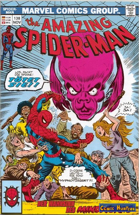 comic cover The Amazing Spider-Man 138