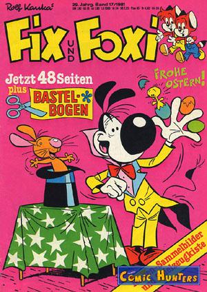 comic cover Fix und Foxi 17