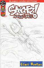 Sanchez Adventures! (Blanko Variant Cover-Edition) mit Sketch und Signatur
