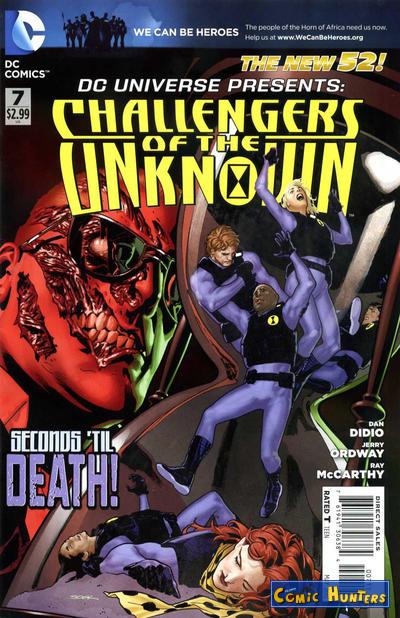 comic cover Challengers of the Unknown: Pre-Empted! 7