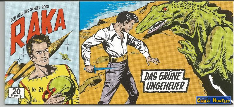 comic cover Das grüne Ungeheuer 21