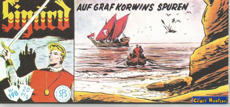 comic cover Auf Graf Korwins Spuren 198