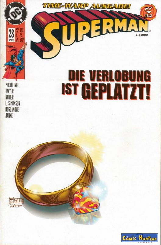 comic cover Superman (Time-Warp 1) 28