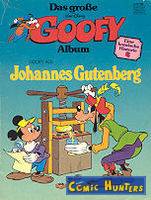 Goofy als Johannes Gutenberg