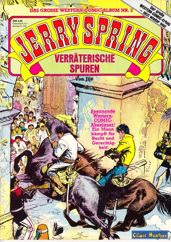 comic cover Verräterische Spuren 2
