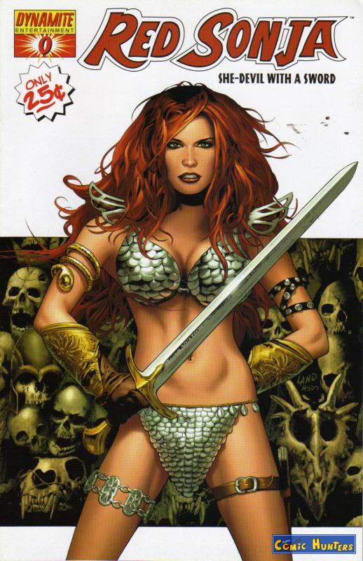 comic cover Red Sonja 0