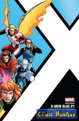 X-Men: Blue (Kirk 'Corner Box' Variant Cover)