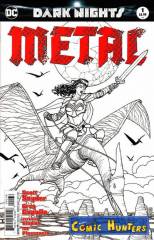 Dark Nights: Metal (Fried Pie Comics Exclusive Cliff Chiang Black and White Cover)