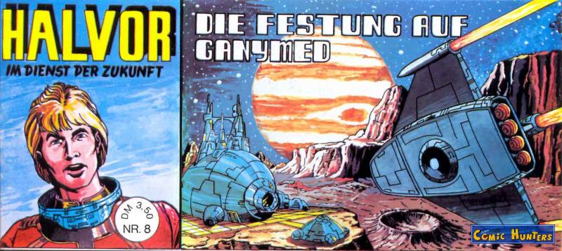 comic cover Die Festung auf Ganymed 8