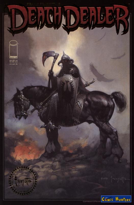 comic cover Death Dealer (Cover a) 1