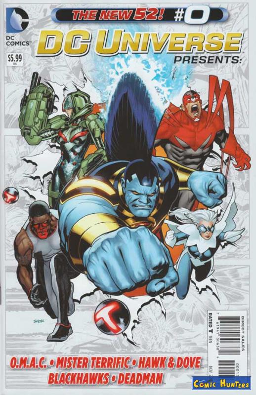 comic cover DC Universe Presents 0