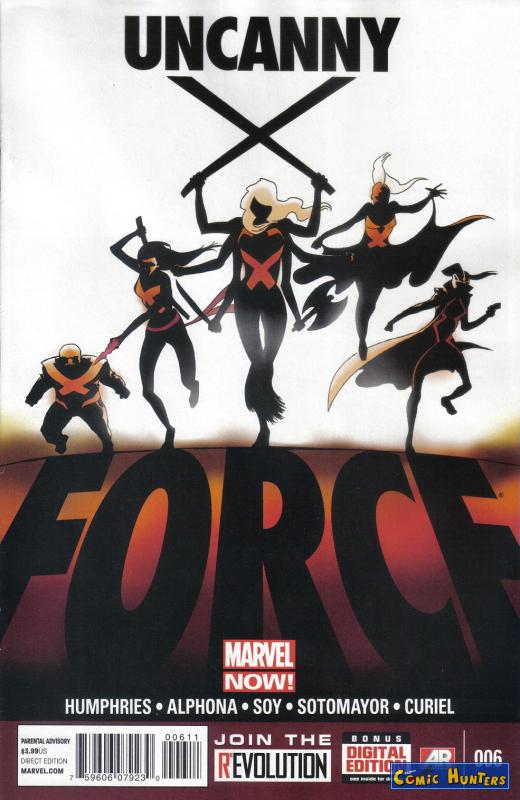 comic cover Uncanny X-Force 6
