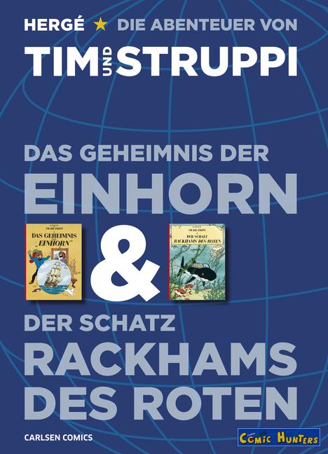 comic cover Das Geheimnis der Einhorn / Der Schatz Rackhams des Roten 