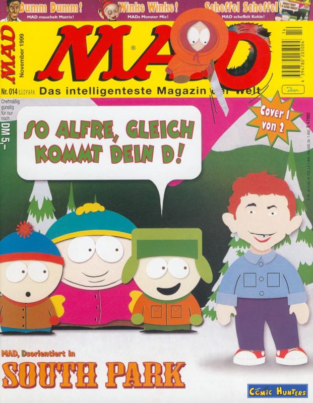 comic cover MAD (Cover 1) 14