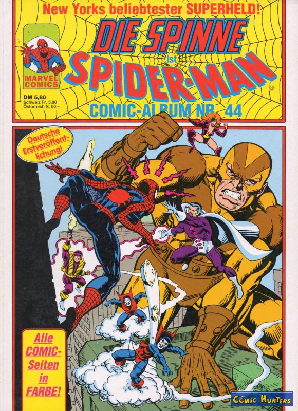 comic cover Die Spinne 44