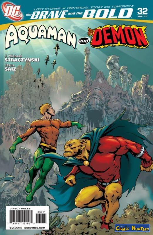 comic cover Aquaman and The Demon: Night Gods 32