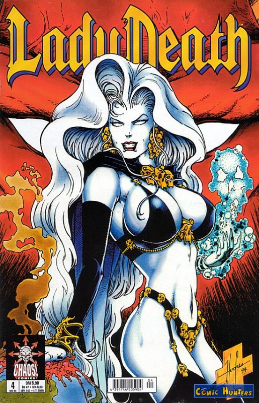 comic cover Lady Death 4