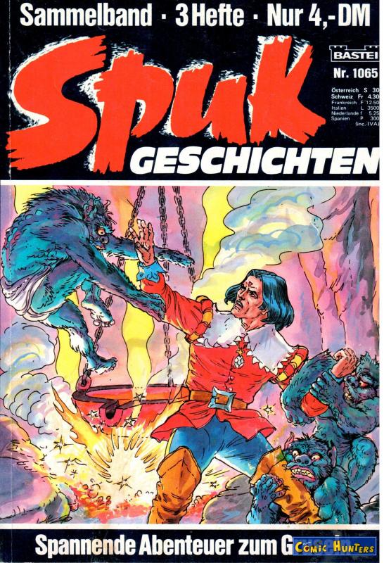 comic cover Spuk Geschichten Sammelband 1065