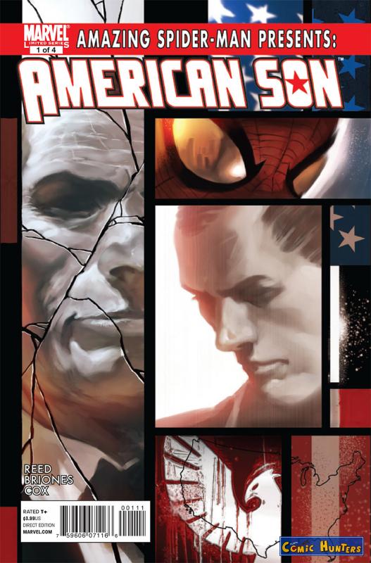comic cover Amazing Spider-Man presents: American Son 1