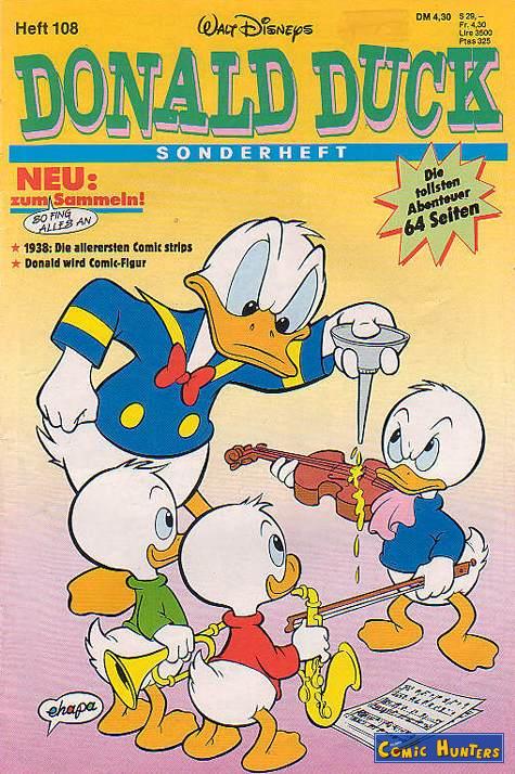 comic cover Donald Duck - Sonderheft 108
