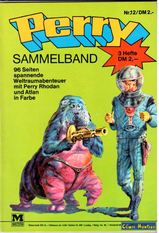 comic cover Perry Sammelband 12