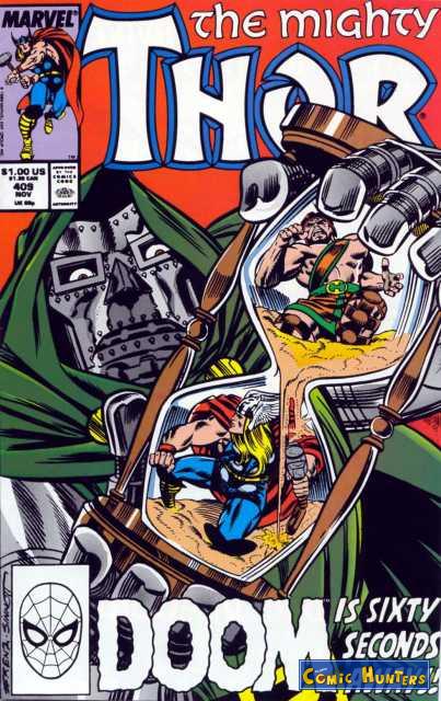comic cover Doom is only Sixty Seconds away! 409