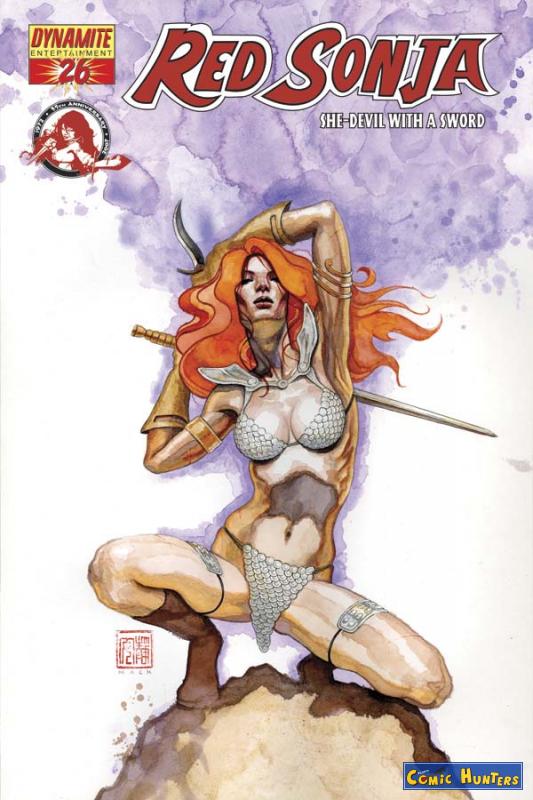 comic cover Red Sonja (Mack Cover) 26