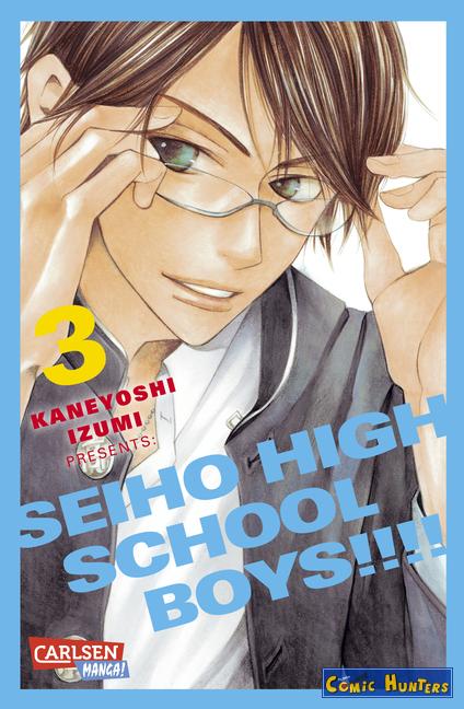 comic cover Seiho Highschool Boys 3