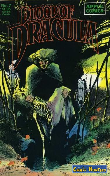 comic cover Blood of Dracula 7