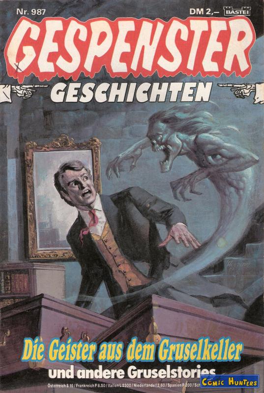 comic cover Die Geister aus dem Gruselkeller 987